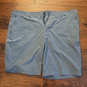 Hurley Blue Men's Flat Front Shorts